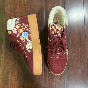 Rifle Paper Co x Keds Tahoe Boot - Strawberry Fields NWOT